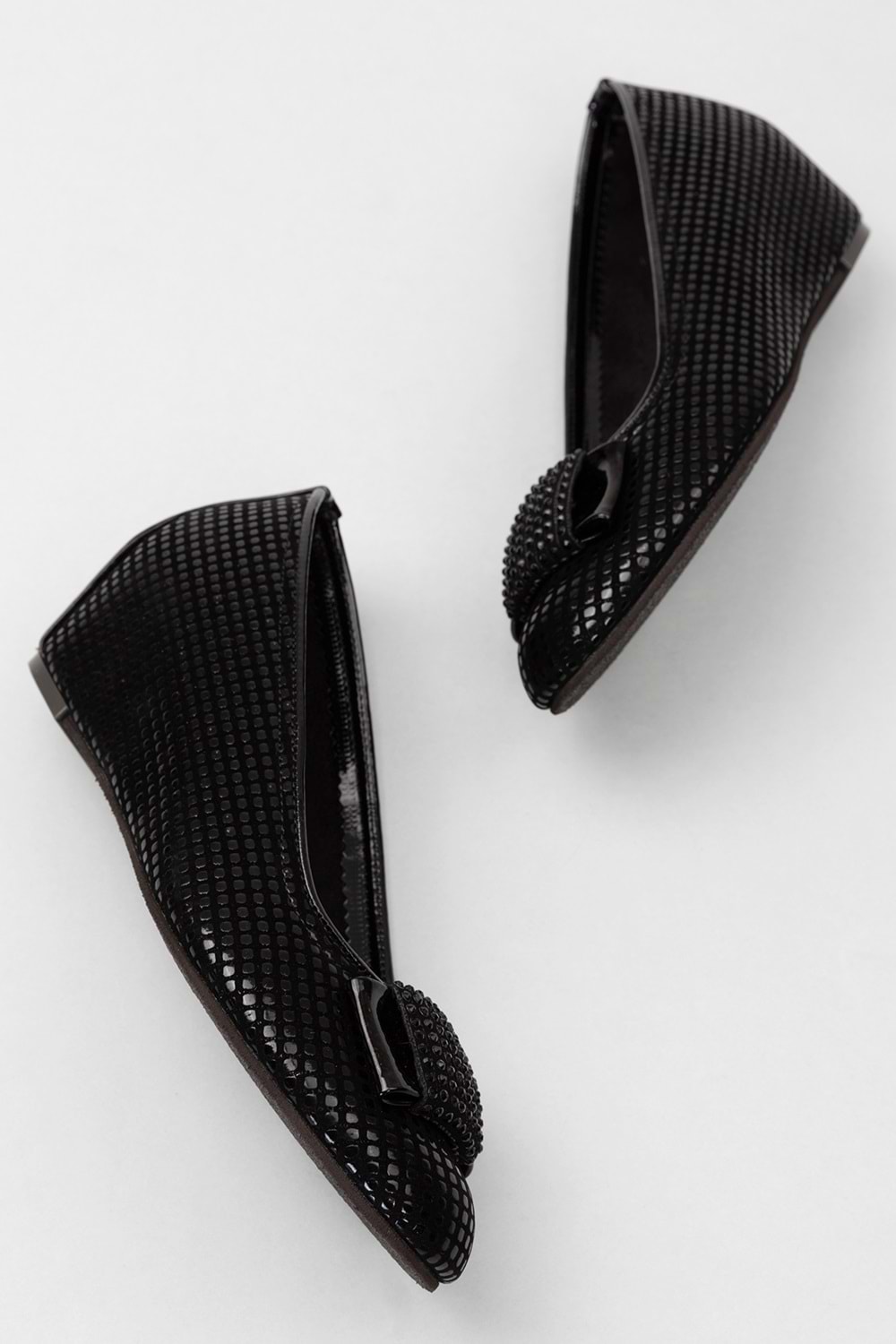 Gondol Ev Ayakkabısı Siyah Yılan 35 dmr.153