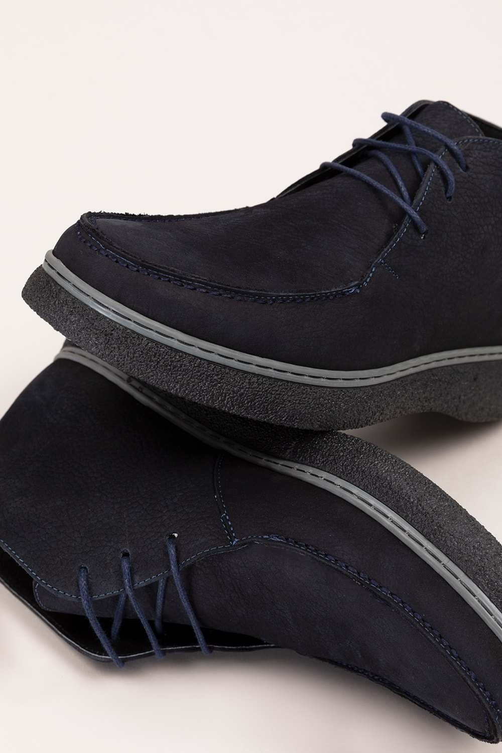 Gondol Erkek Hakiki Deri Günlük Bot src.504 - Laci Nubuk - 43