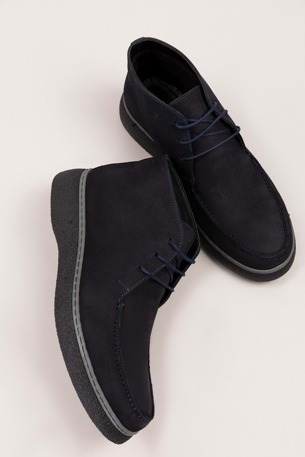 Gondol Erkek Hakiki Deri Günlük Bot src.504 - Laci Nubuk - 43