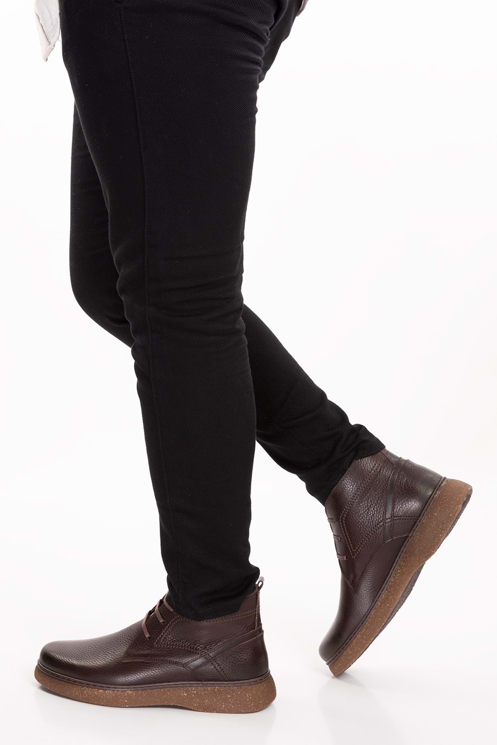 Gondol Erkek Hakiki Deri Günlük Bot src.706 - Kahverengi - 40