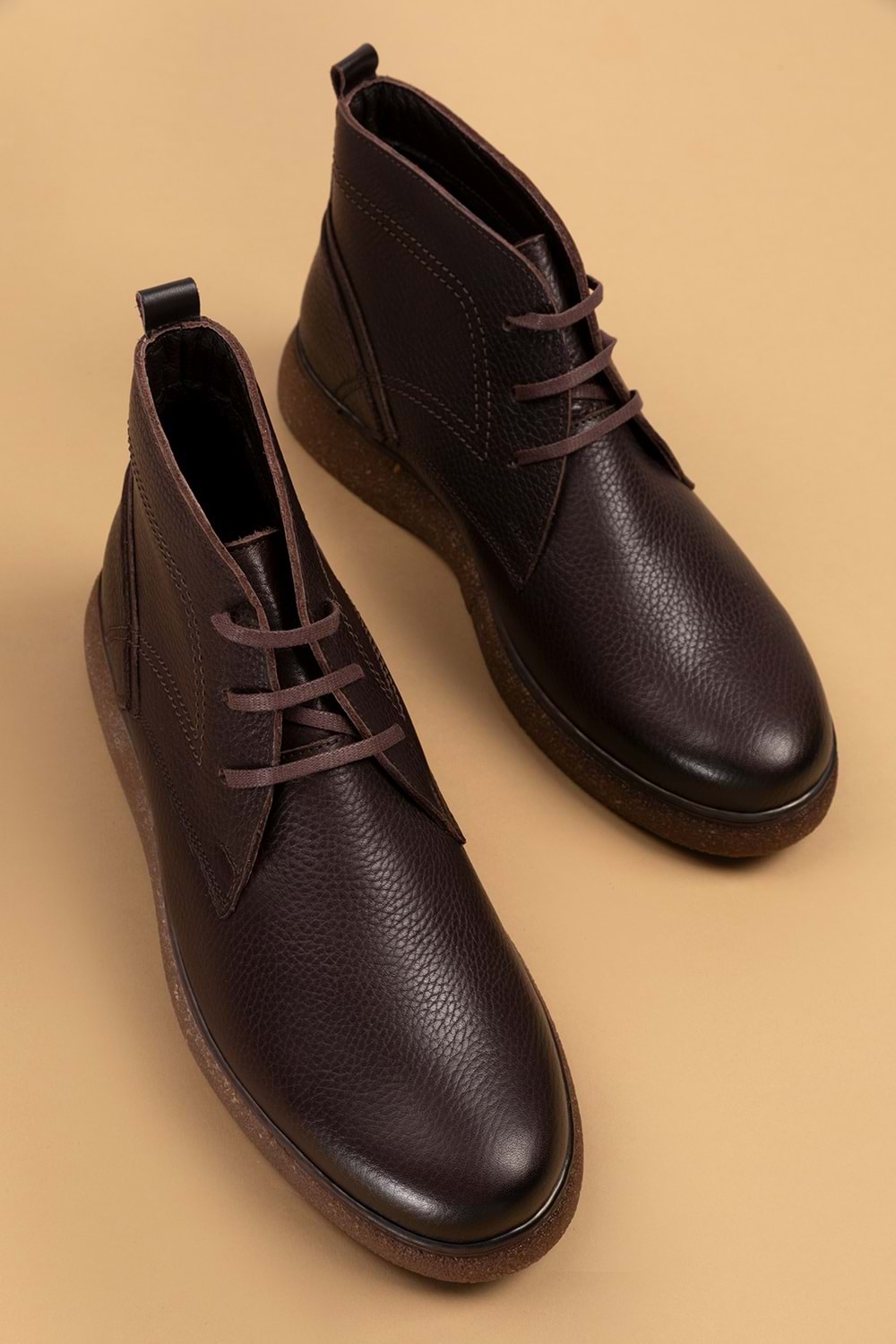 Gondol Erkek Hakiki Deri Günlük Bot src.706 - Kahverengi - 40