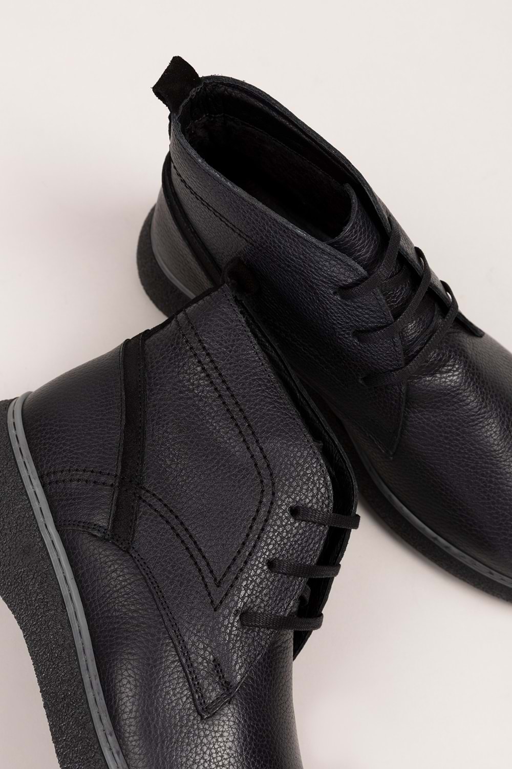 Gondol Erkek Hakiki Deri Günlük Bot src.706 - Siyah - 44