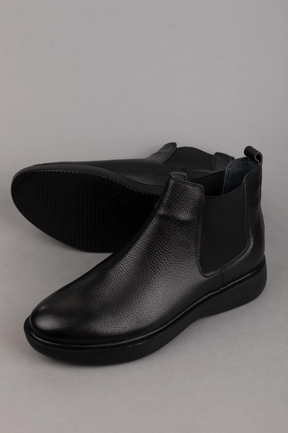 Gondol Erkek Hakiki Deri Günlük Bot src.704 - Siyah - 40