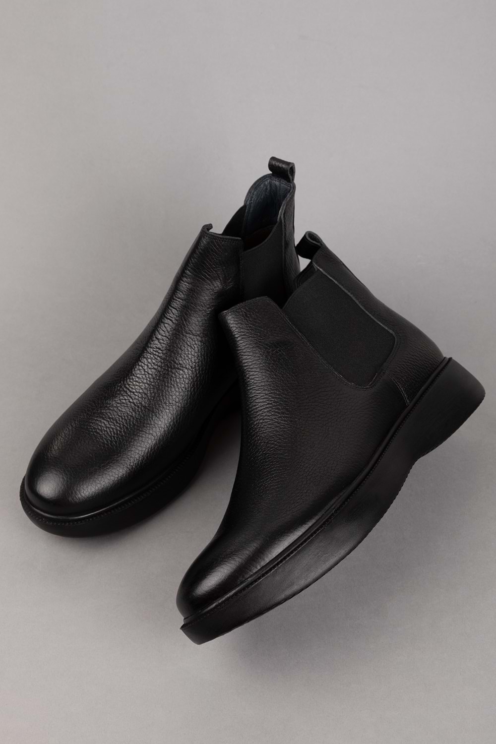 Gondol Erkek Hakiki Deri Günlük Bot src.704 - Siyah - 40