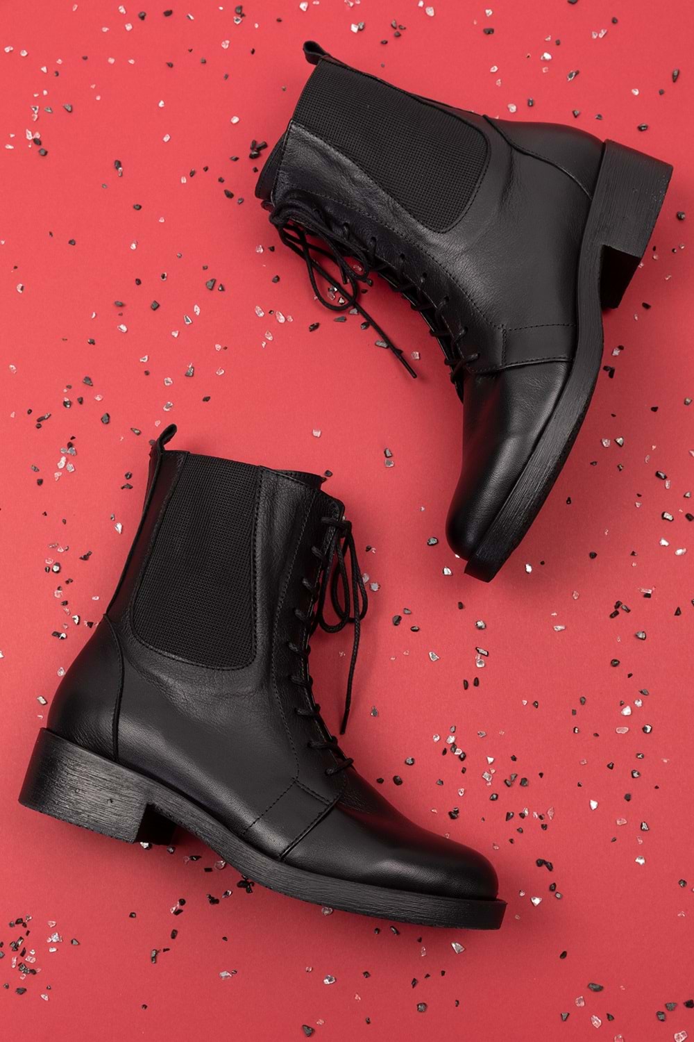 Gondol Hakiki Deri Günlük Hafif Taban Bot ell.7024 - Siyah - 40