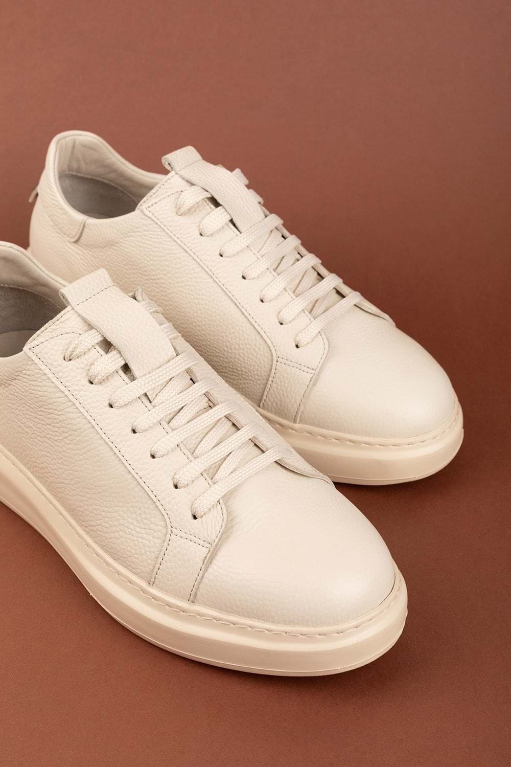 Gondol Içi Dışı Hakiki Deri Günlük Rahat Ayakkabı mals.352 - Bej - 42