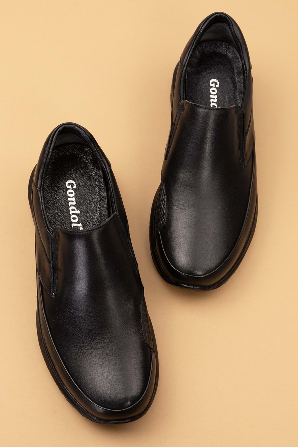 Gondol Erkek Hakiki Deri Kemik Çıkıntısına Özel Rahat Ayakkabı af.1920 - Siyah - 40