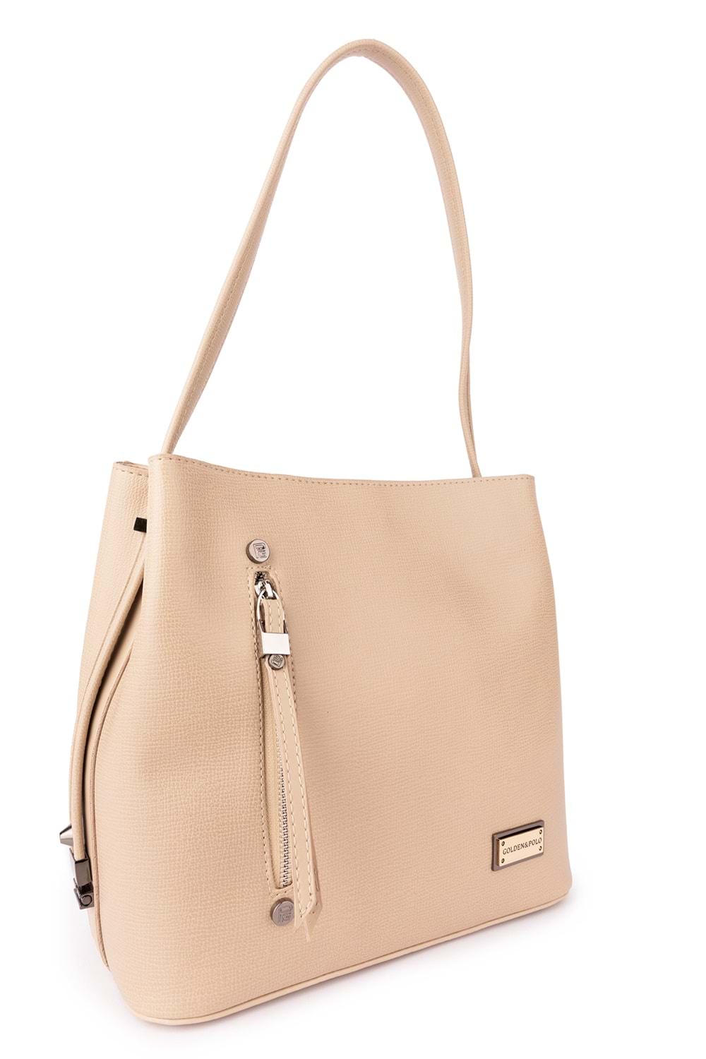 Gondol Kadın Şık Günlük Omuz Çantası gp.010 - Vizon