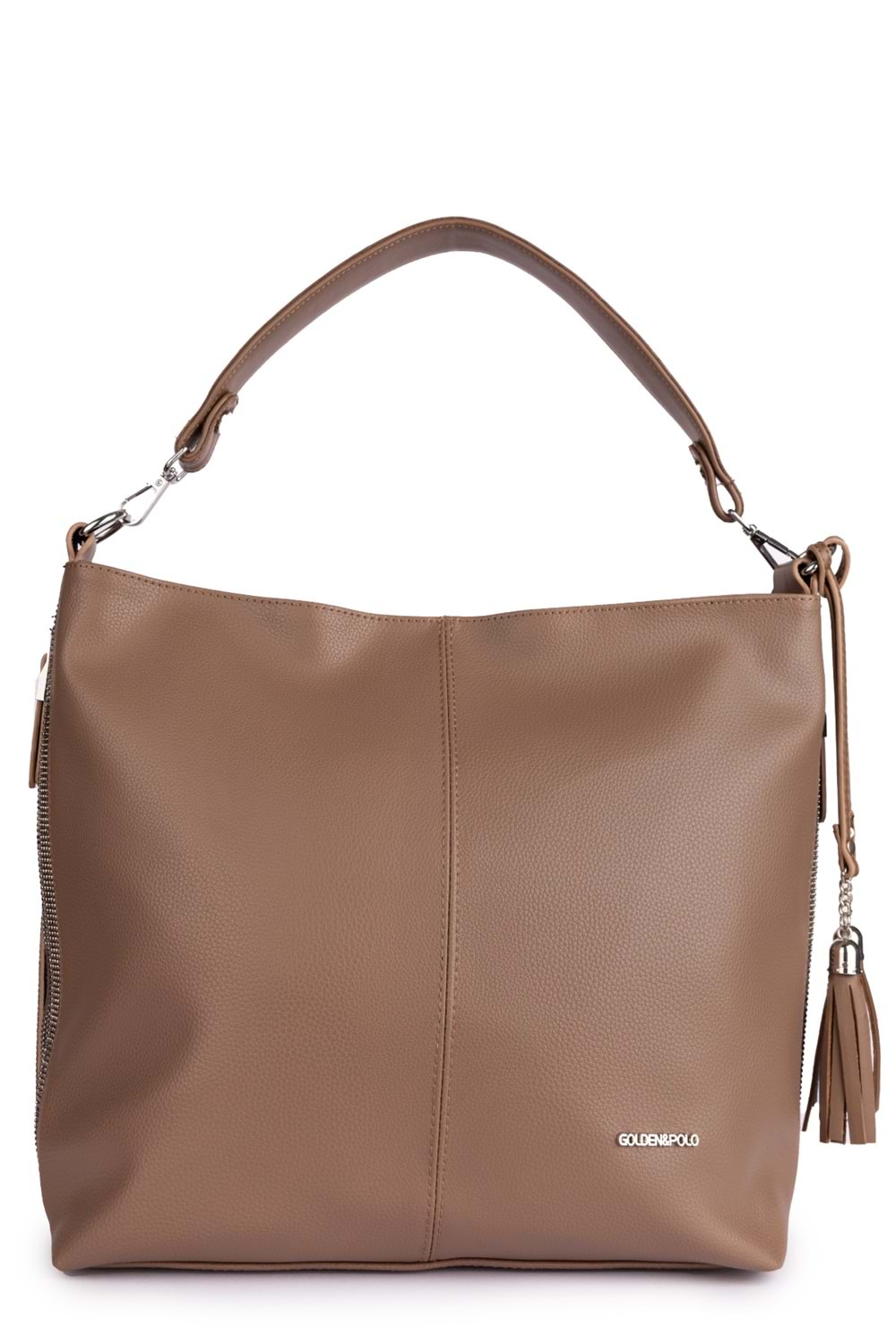 Gondol Kadın Günlük El Ve Omuz Çantası gp.1304-2 - Vizon