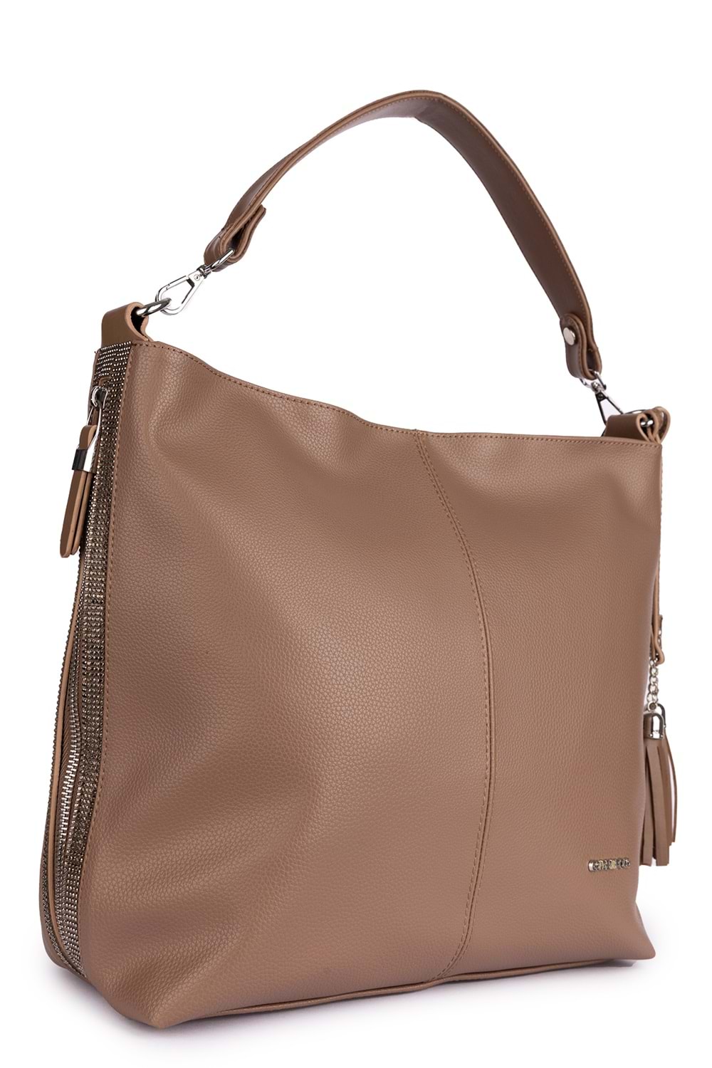 Gondol Kadın Günlük El Ve Omuz Çantası gp.1304-2 - Vizon