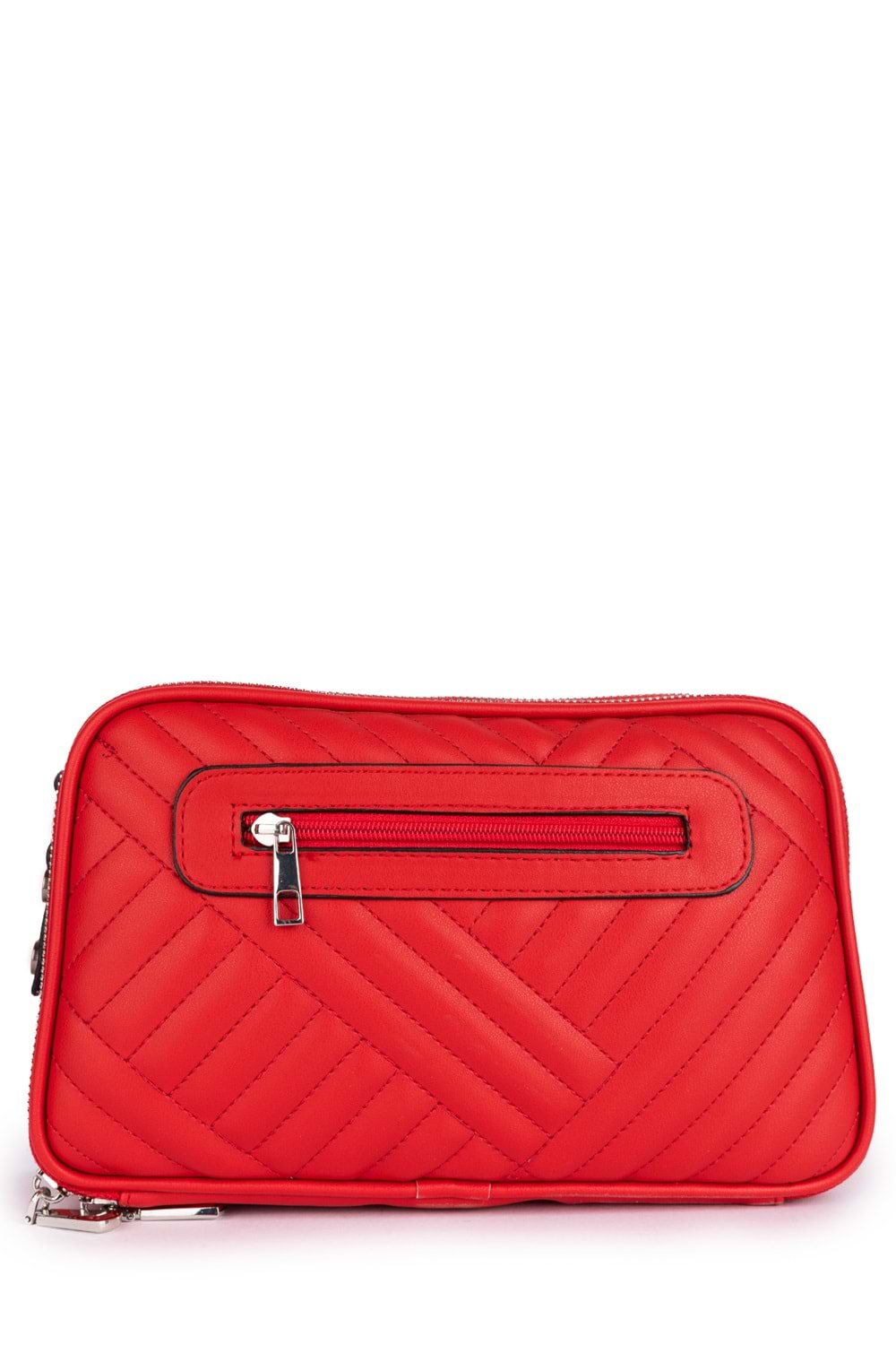 Gondol Kadın Günlük Çapraz Omuz Çantası gp.1327 - Kırmızı Kapitone