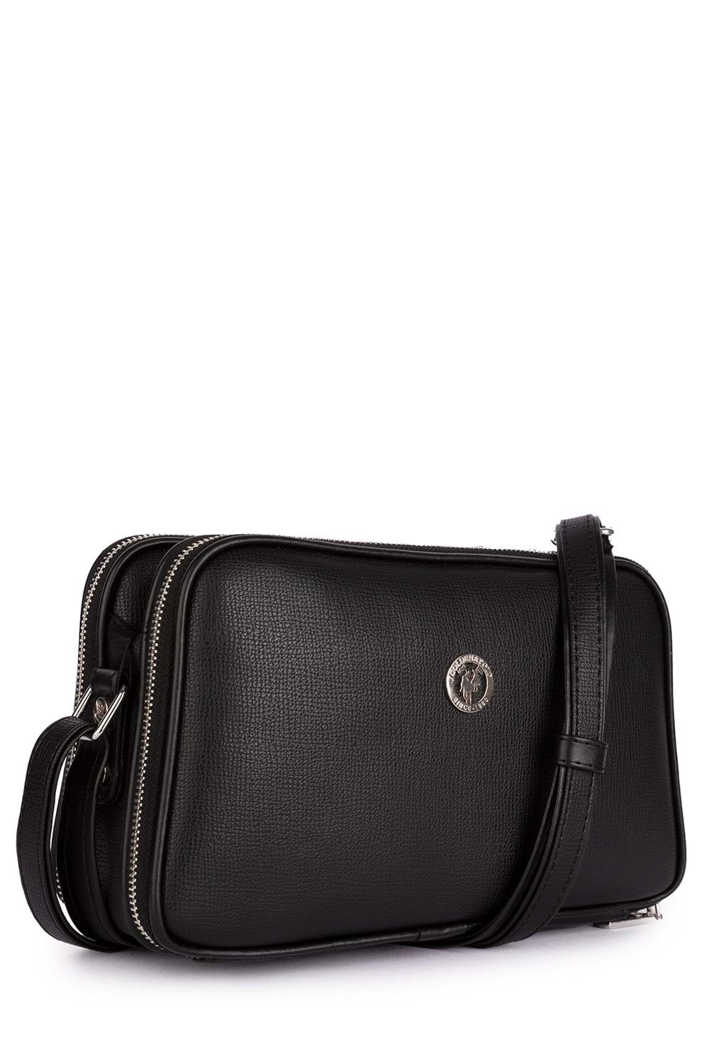 Gondol Kadın Günlük Çapraz Omuz Çantası gp.1327 - Siyah Cilt