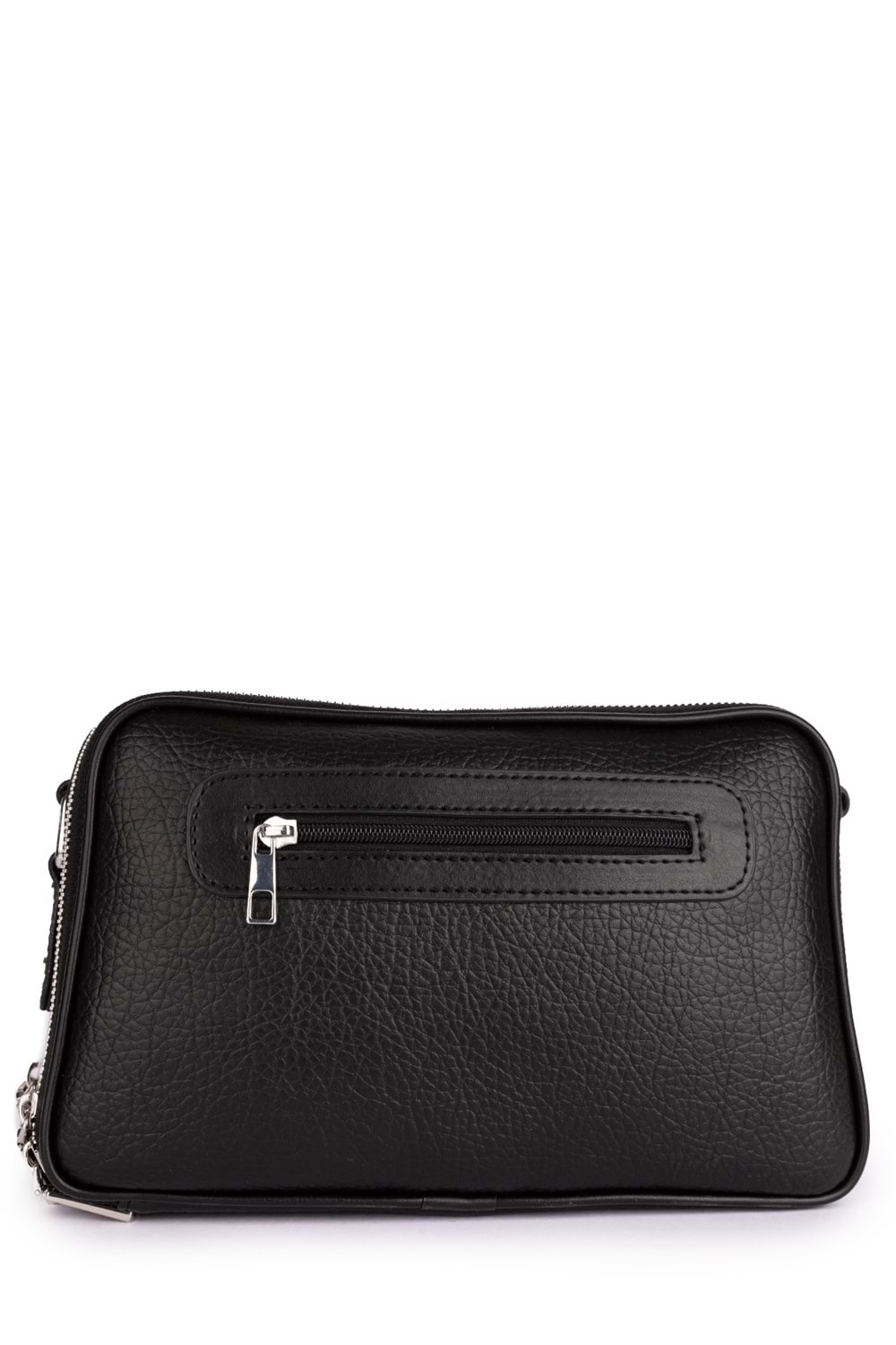 Gondol Kadın Günlük Çapraz Omuz Çantası gp.1327 - Siyah Flötr