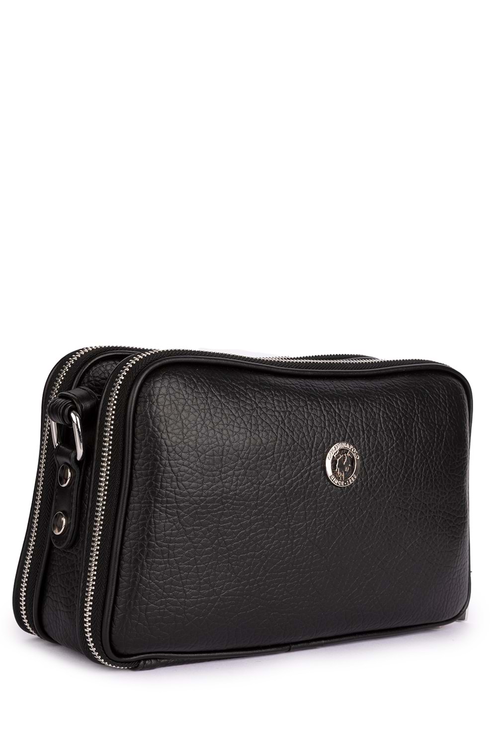 Gondol Kadın Günlük Çapraz Omuz Çantası gp.1327 - Siyah Flötr