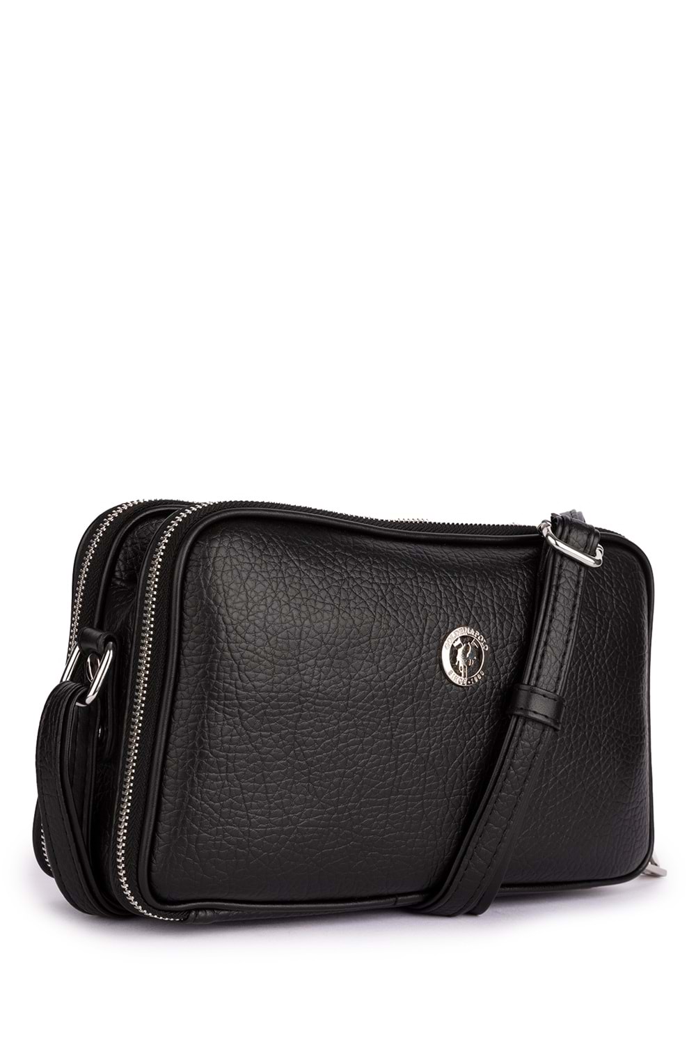 Gondol Kadın Günlük Çapraz Omuz Çantası gp.1327 - Siyah Flötr