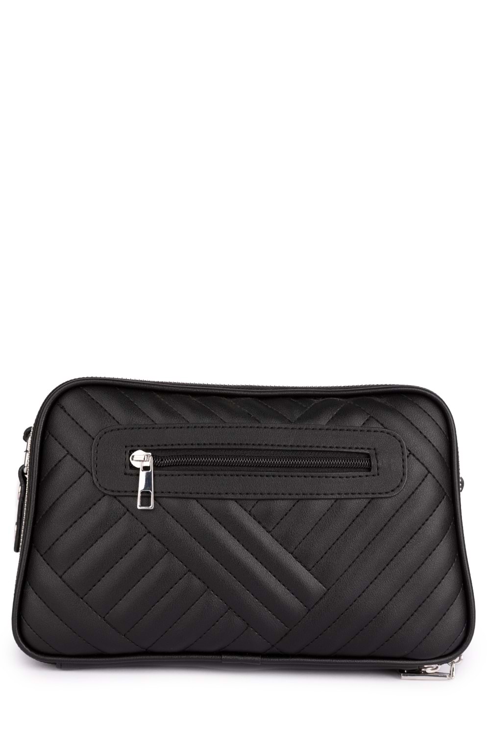 Gondol Kadın Günlük Çapraz Omuz Çantası gp.1327 - Siyah Kapitone