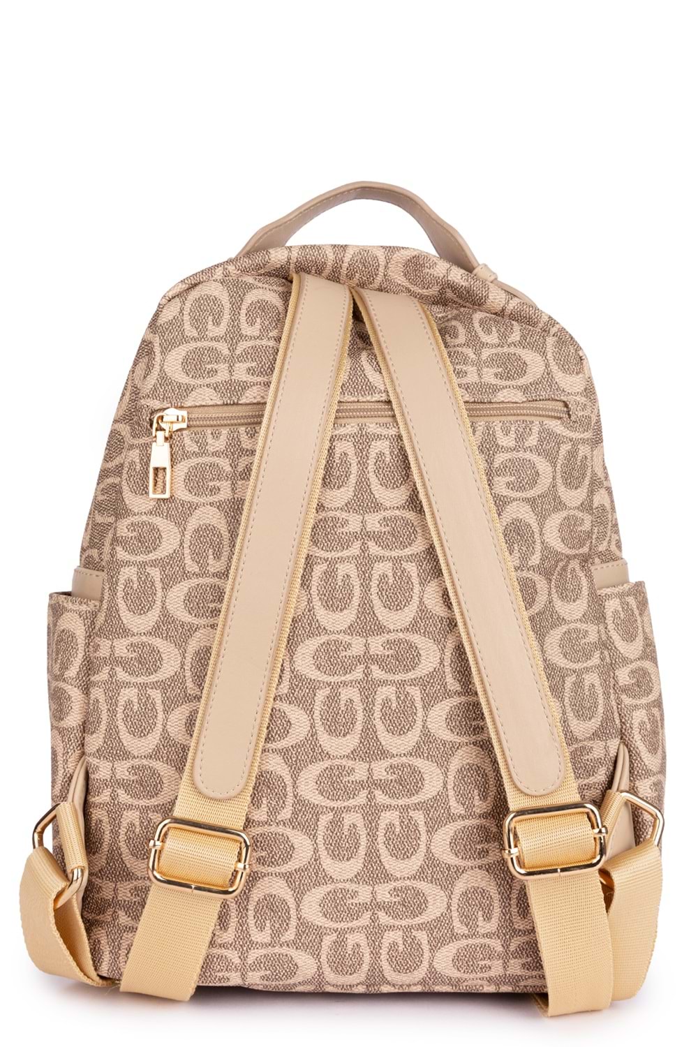 Gondol Kadın Günlük Şık El ve Sırt Çantası gp.1433 - Vizon Desen