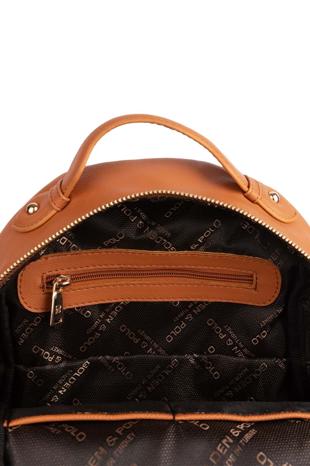 Gondol Kadın Günlük Şık El ve Sırt Çantası gp.1433 - Vizon Desen