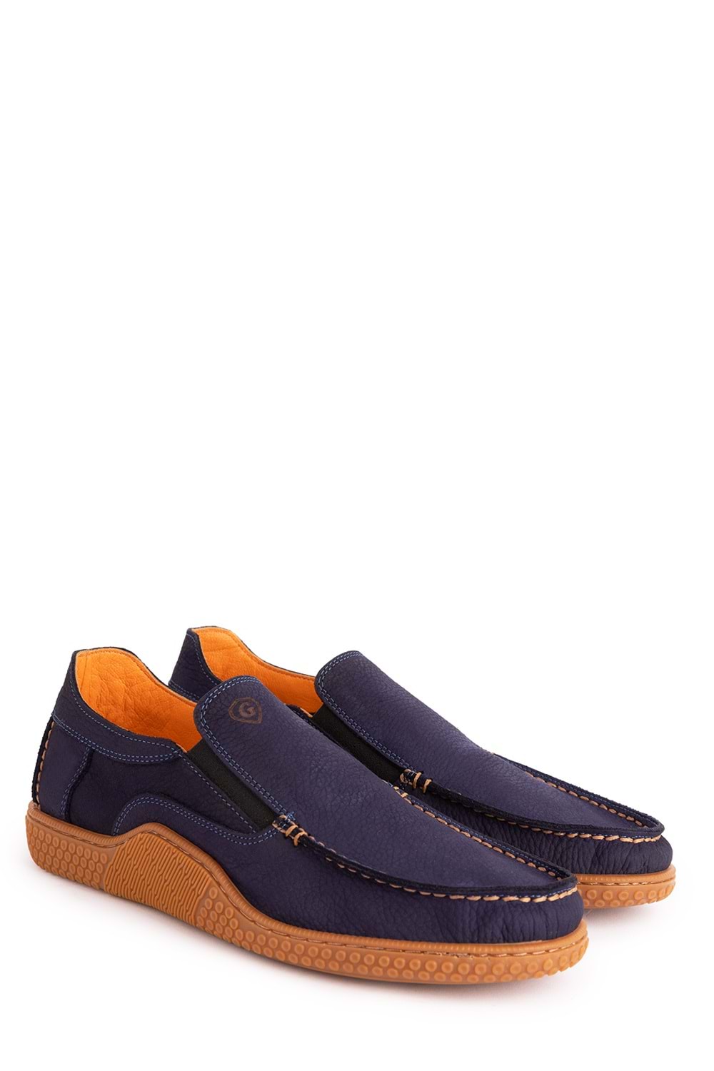 Gondol Içi Dışı Hakiki Deri Hafif Günlük Rahat Ayakkabı src.830 - Lacivert - 40