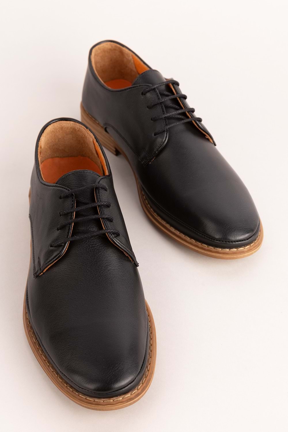 Gondol Içi Dışı Hakiki Deri Hafif Günlük Rahat Ayakkabı src.850 - Siyah - 40