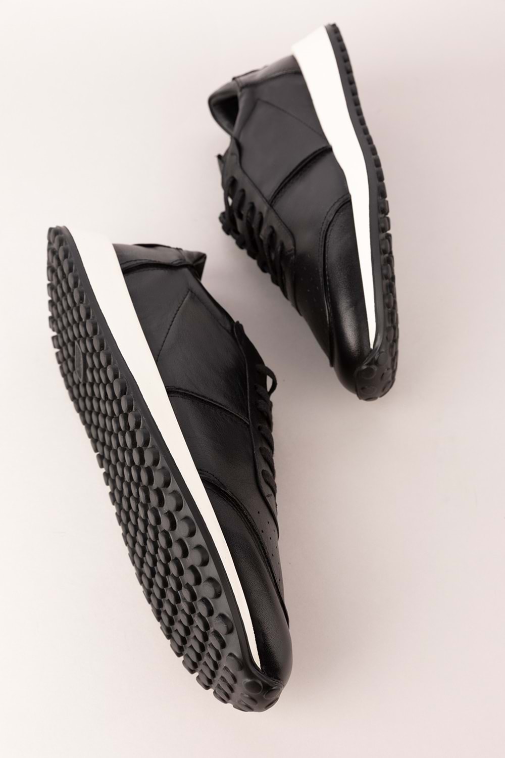 Gondol Erkek Içi Dışı Hakiki Süet Deri Günlük Rahat Ayakkabı tnl.8061 - Siyah - 44