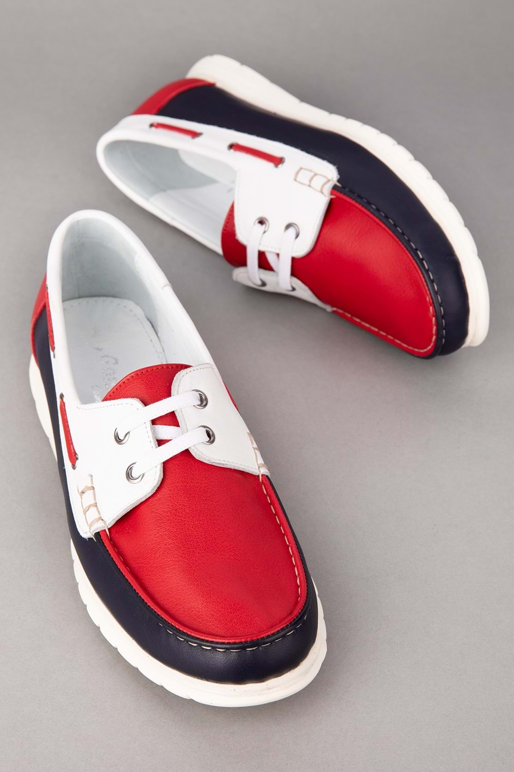Gondol Kadın İçi Dışı Hakiki Deri Esnek Hafif Rahat Loafer ell.7005 - Tommy - 40