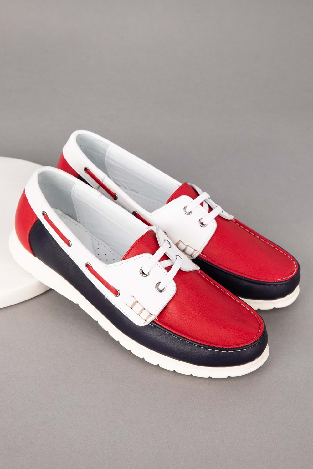 Gondol Kadın İçi Dışı Hakiki Deri Esnek Hafif Rahat Loafer ell.7005 - Tommy - 40