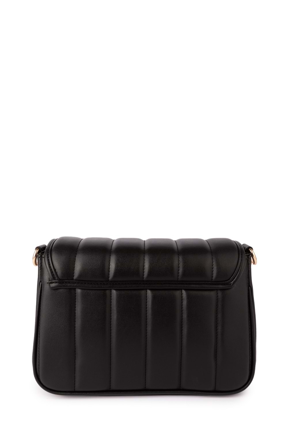 Gondol Kadın Günlük Küçük El ve Omuz Çantası ald.1448 - Siyah