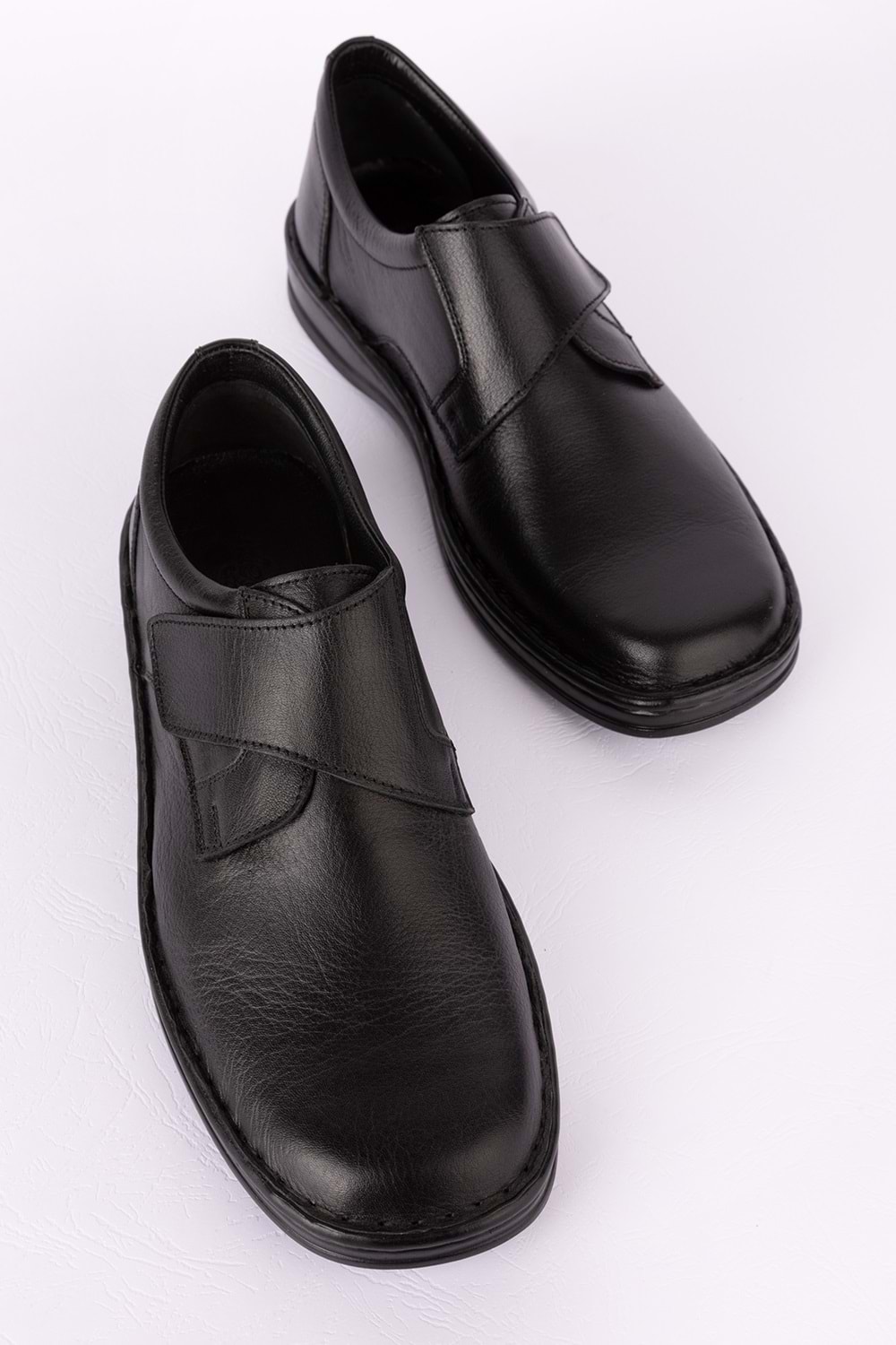 Gondol Erkek Hakiki Deri Günlük Klasik Ayakkabı kml.2029 - Siyah - 42