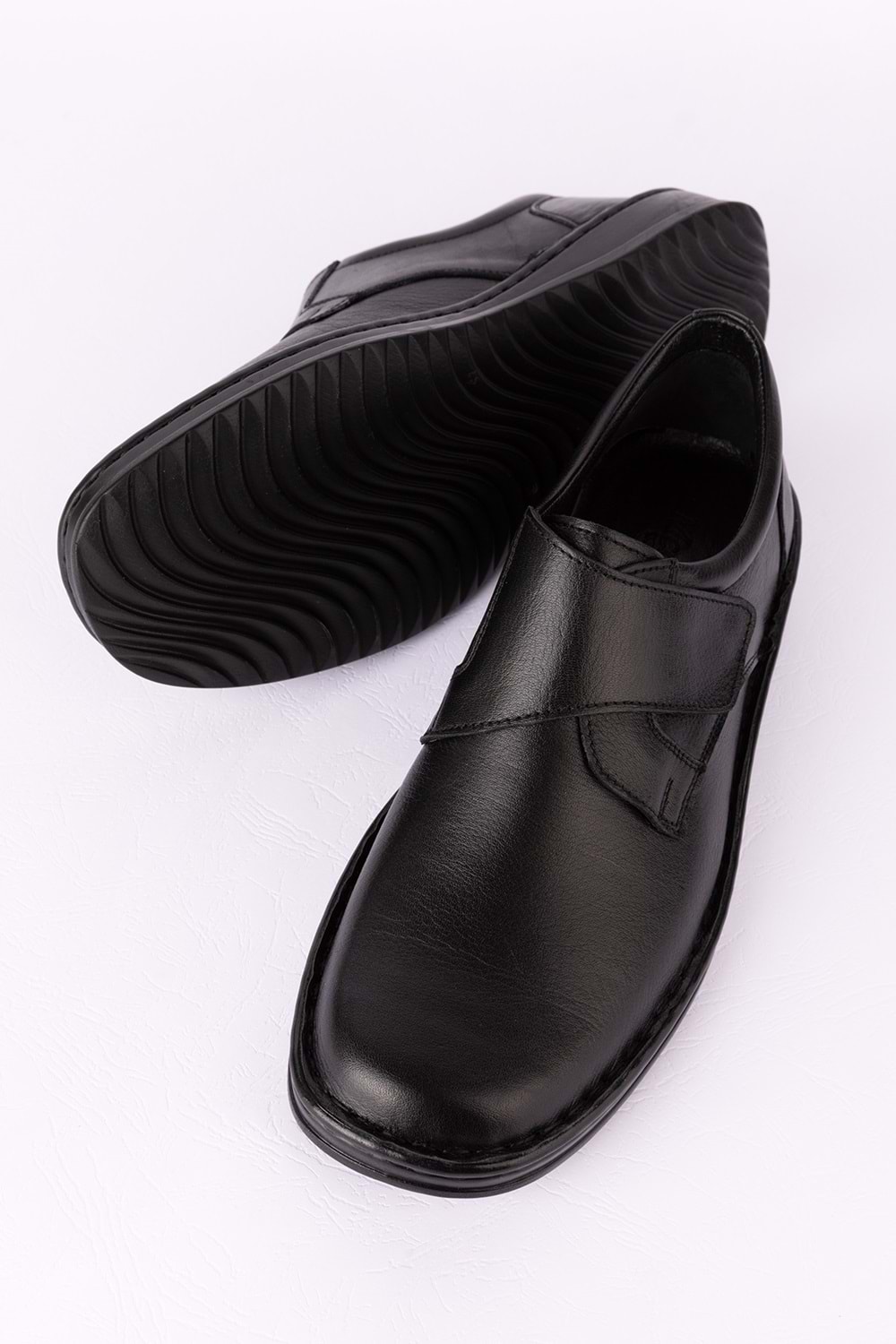 Gondol Erkek Hakiki Deri Günlük Klasik Ayakkabı kml.2029 - Siyah - 42