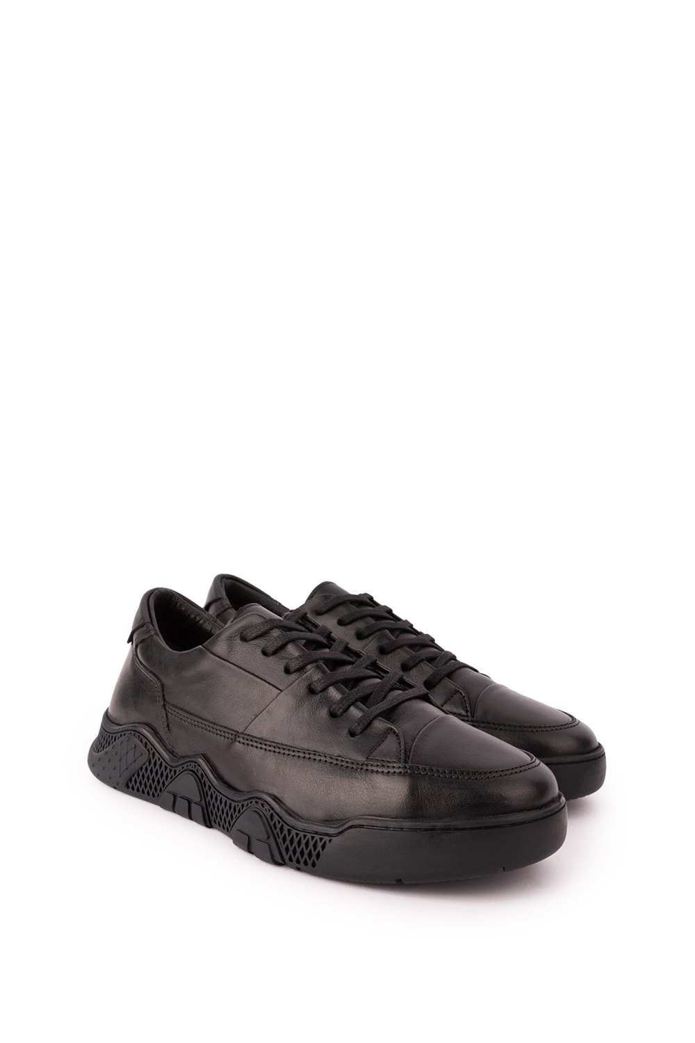 Gondol Erkek Içi Dışı Hakiki Deri Günlük Rahat Ayakkabı tnl.2522 - Siyah - 41