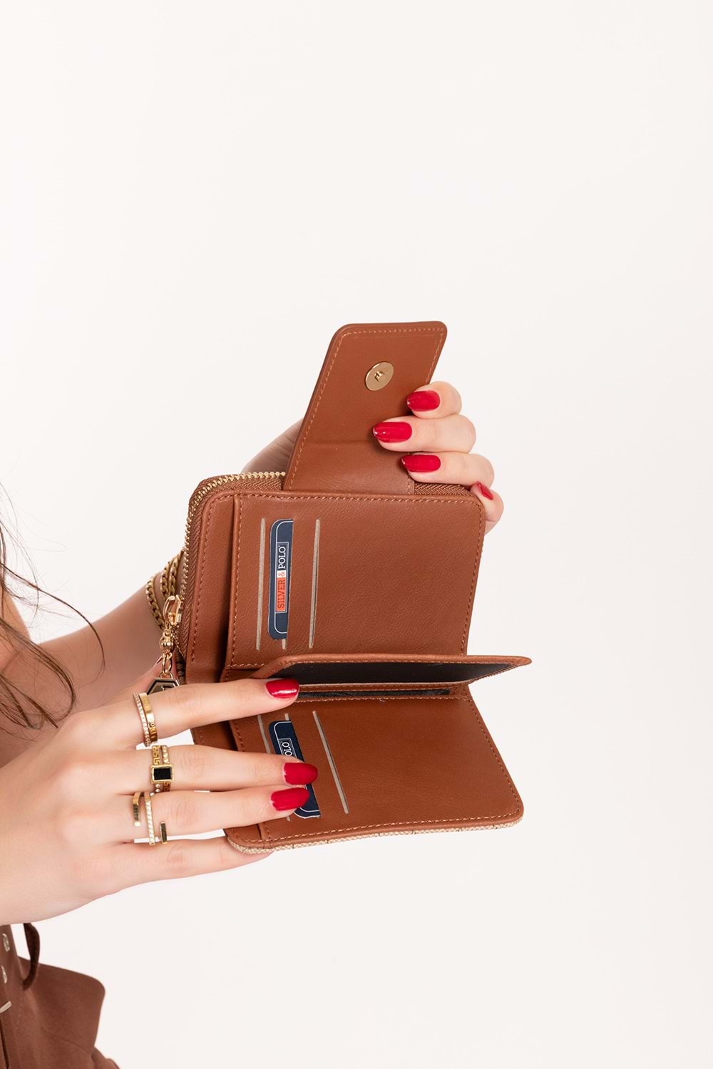 Gondol Günlük Kullanışlı Cüzdan ve Kartlık sp.935 - Vizon Yazı - TEK EBAT