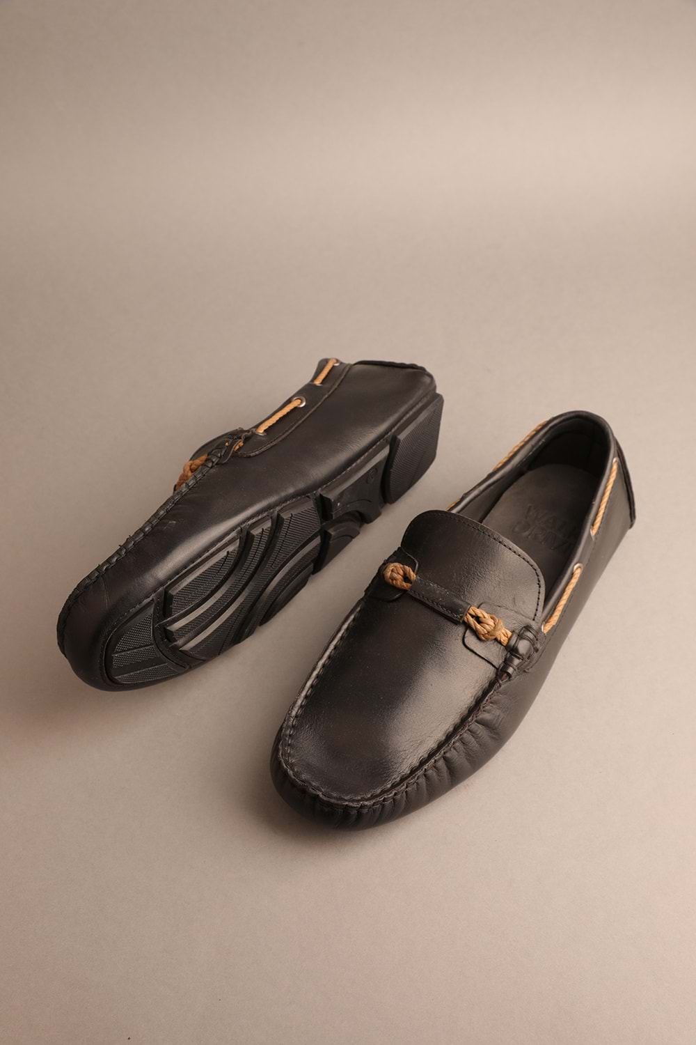 Gondol Erkek Hakiki Deri Klasik Loafer Siyah 41 ttx.228