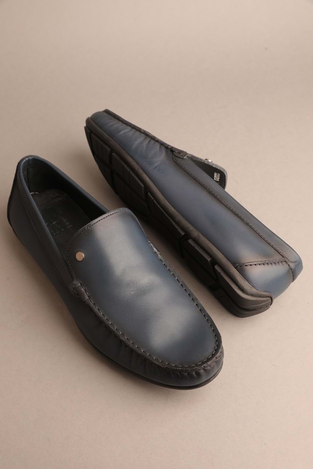 Gondol Erkek Hakiki Deri Klasik Loafer Lcivert 41 ttx.277