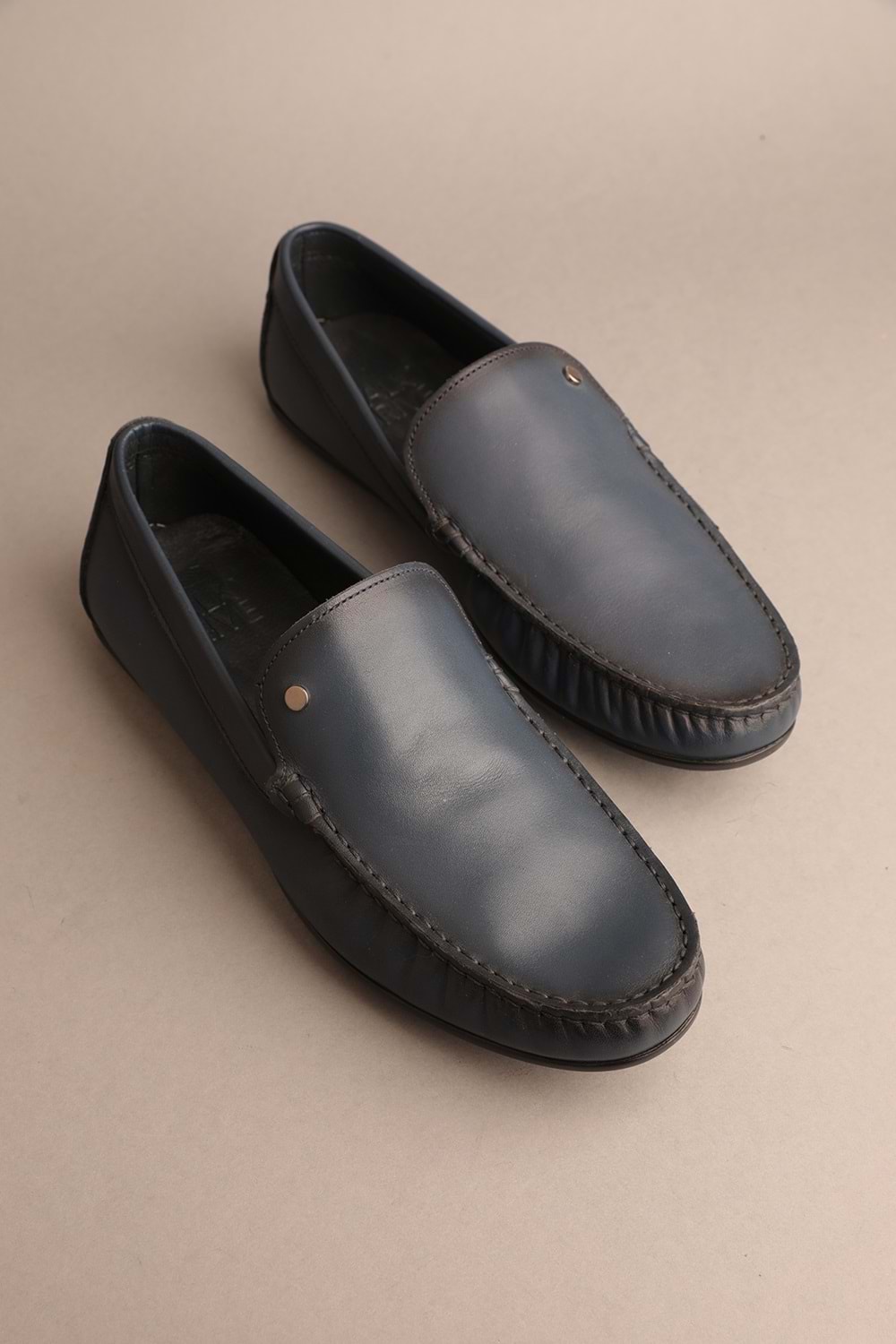 Gondol Erkek Hakiki Deri Klasik Loafer Lcivert 41 ttx.277