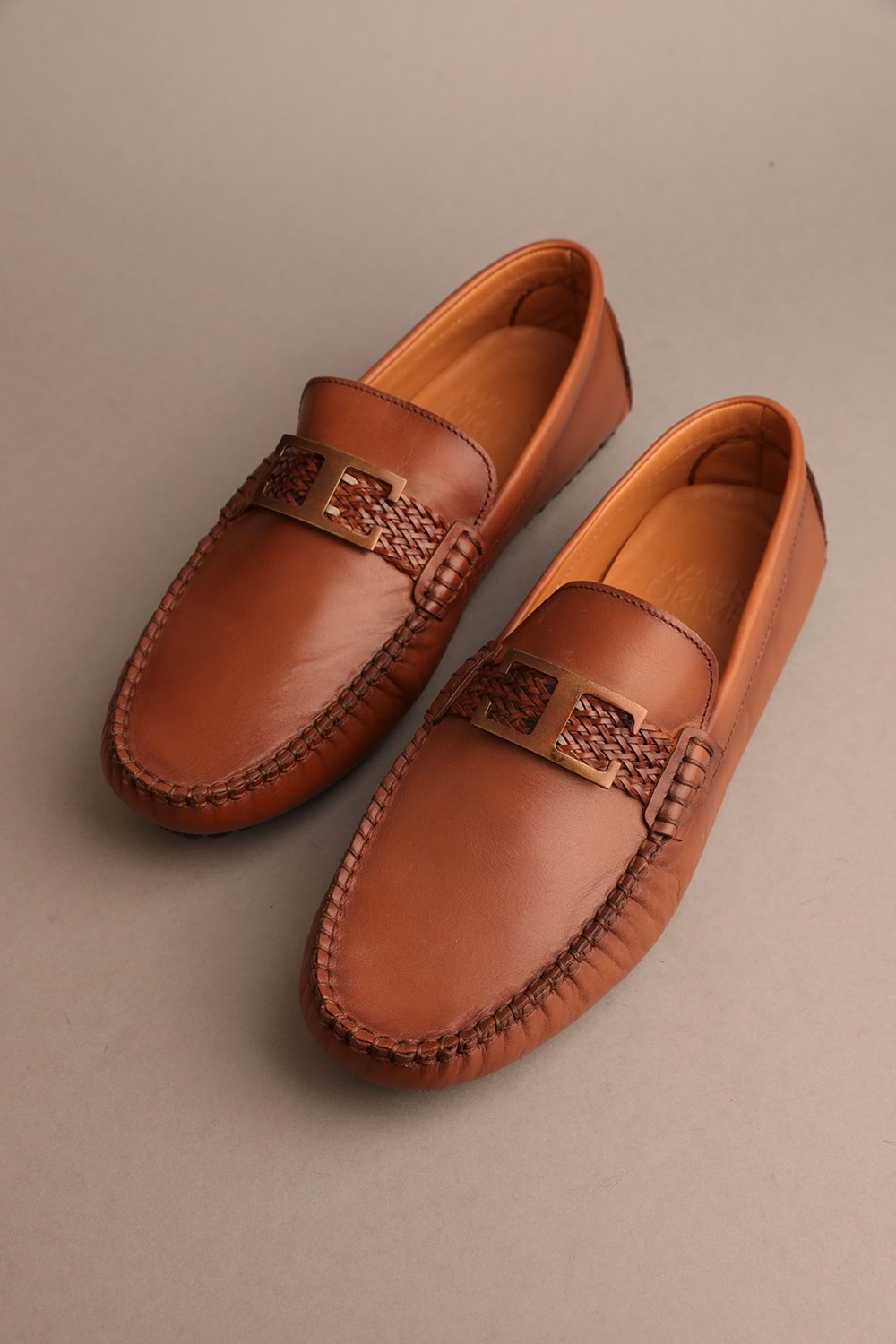 Gondol Erkek Hakiki Deri Klasik Loafer Taba 41 ttx.282