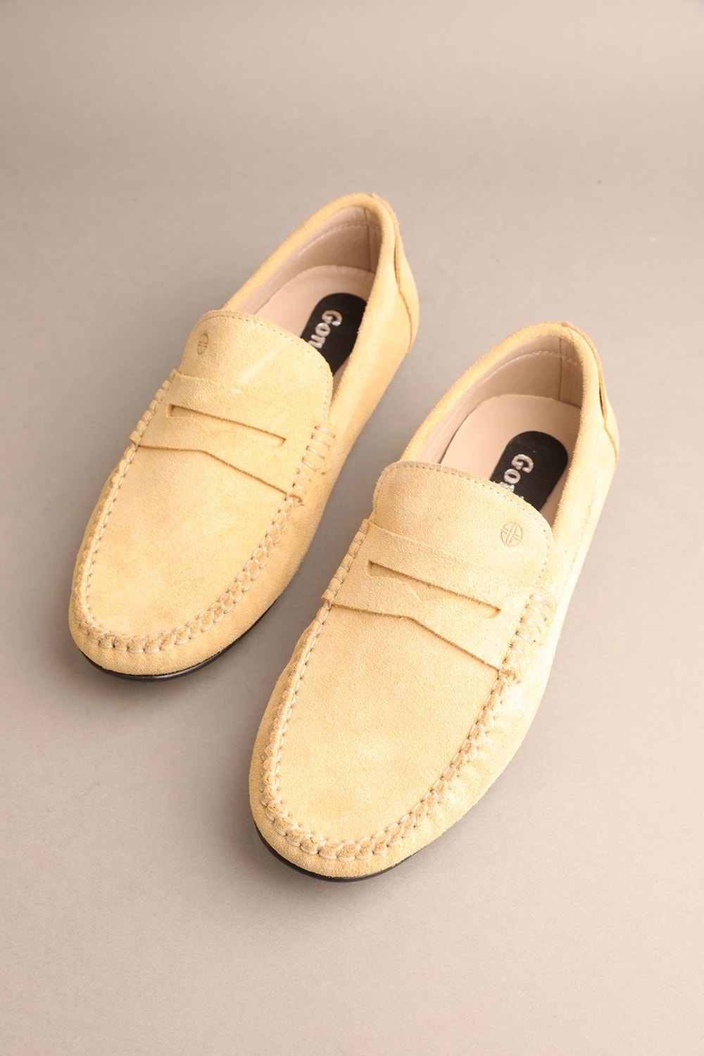 Gondol Erkek Hakiki Deri Klasik Loafer Yeşil 40 ttx.296