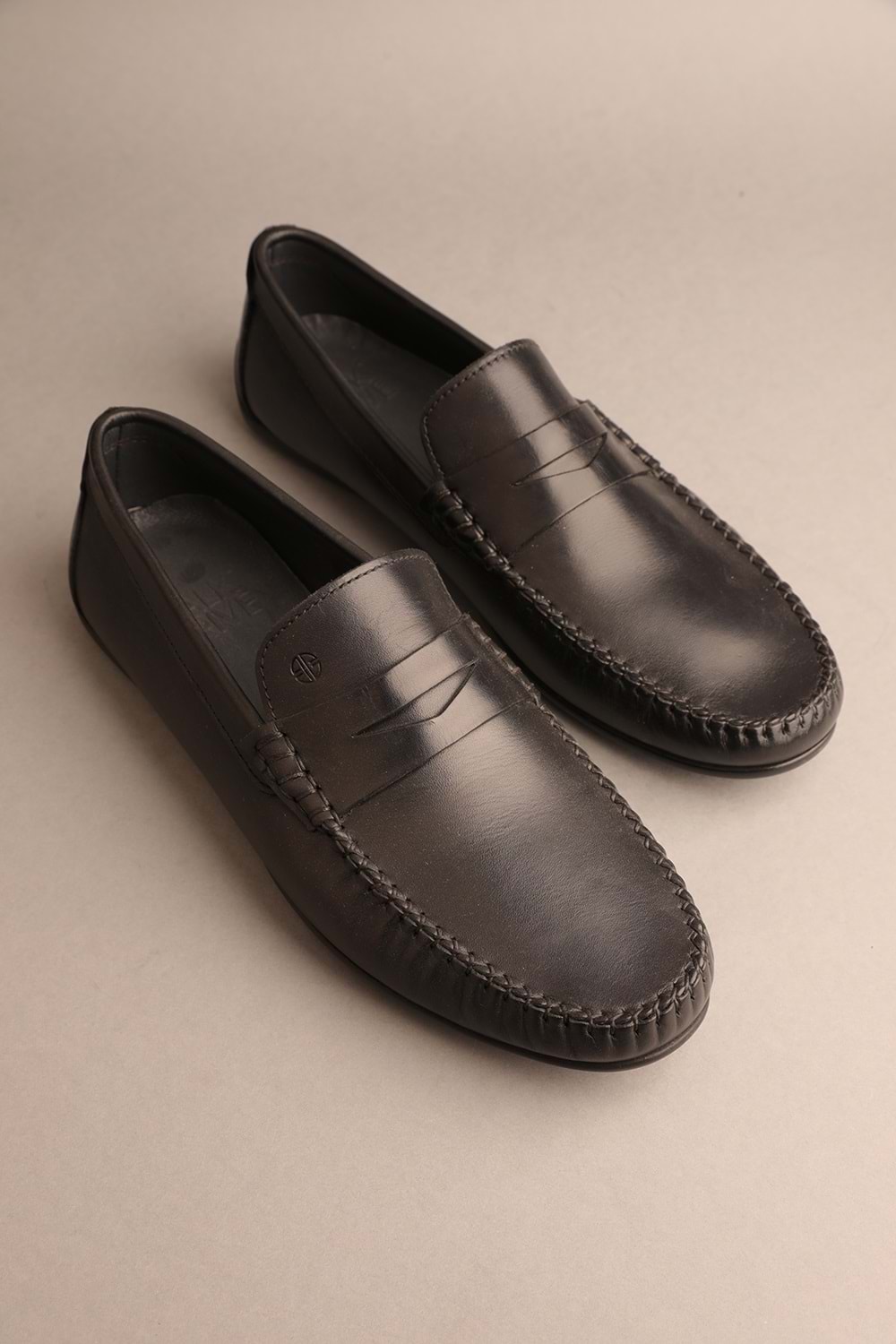 Gondol Erkek Hakiki Deri Klasik Loafer Siyah 42 ttx.2018