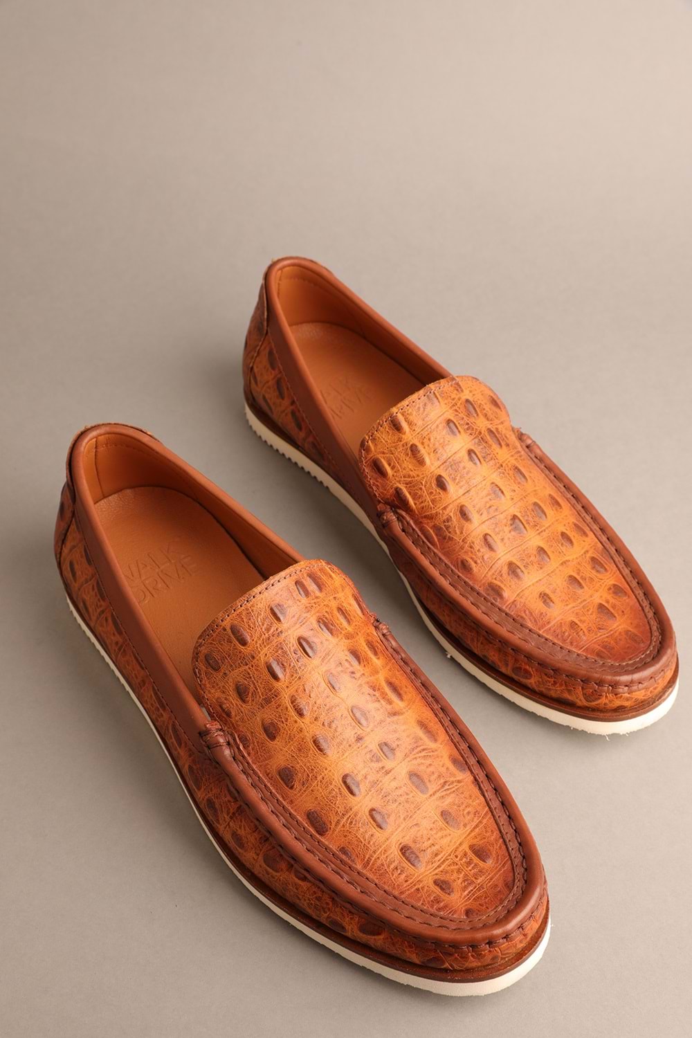 Gondol Erkek Hakiki Deri Klasik Loafer Taba 42 ttx.20129