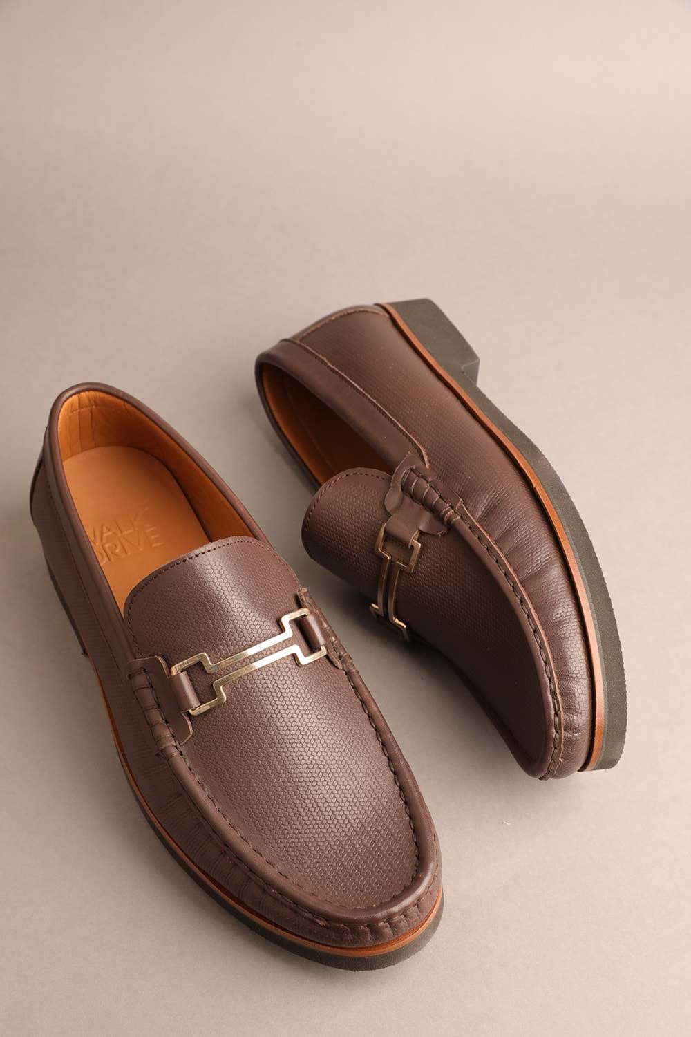 Gondol Erkek Hakiki Deri Klasik Loafer Kahverengi 42 ttx.20137