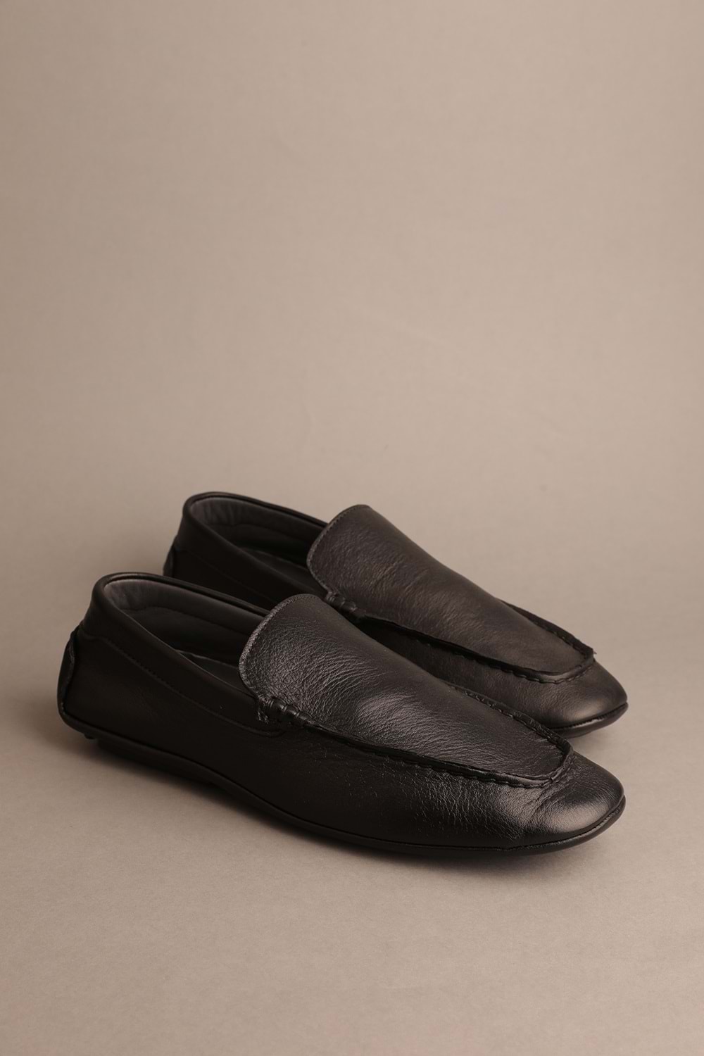 Gondol Erkek Hakiki Deri Klasik Loafer Siyah 42 ttx.20149