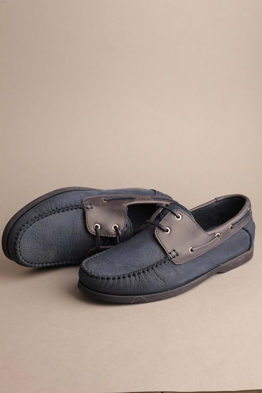 Gondol Erkek Hakiki Deri Klasik Loafer Lacivert 42 ttx.20154