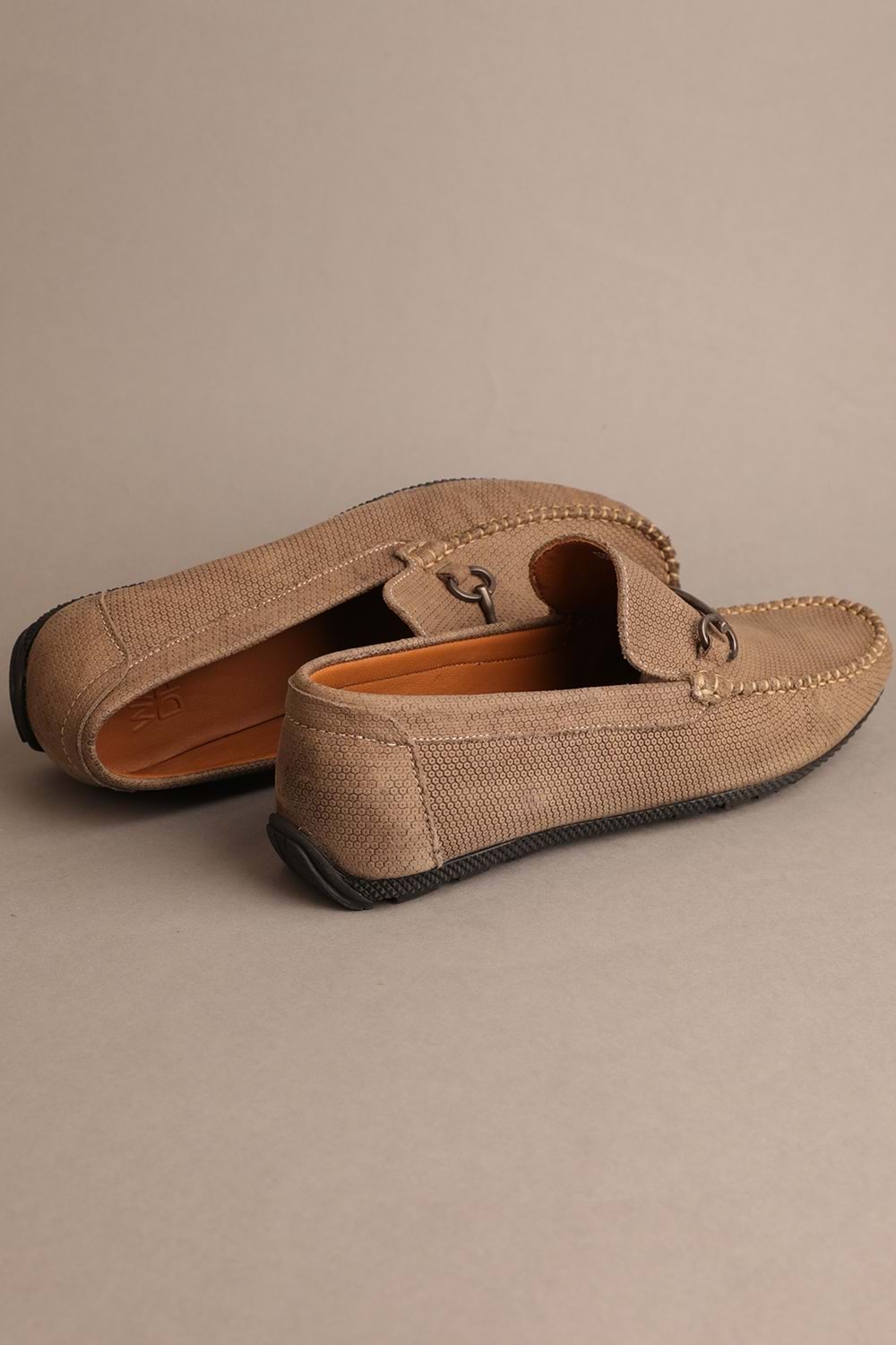 Gondol Erkek Hakiki Deri Klasik Loafer Vizon 41 ttx.20165