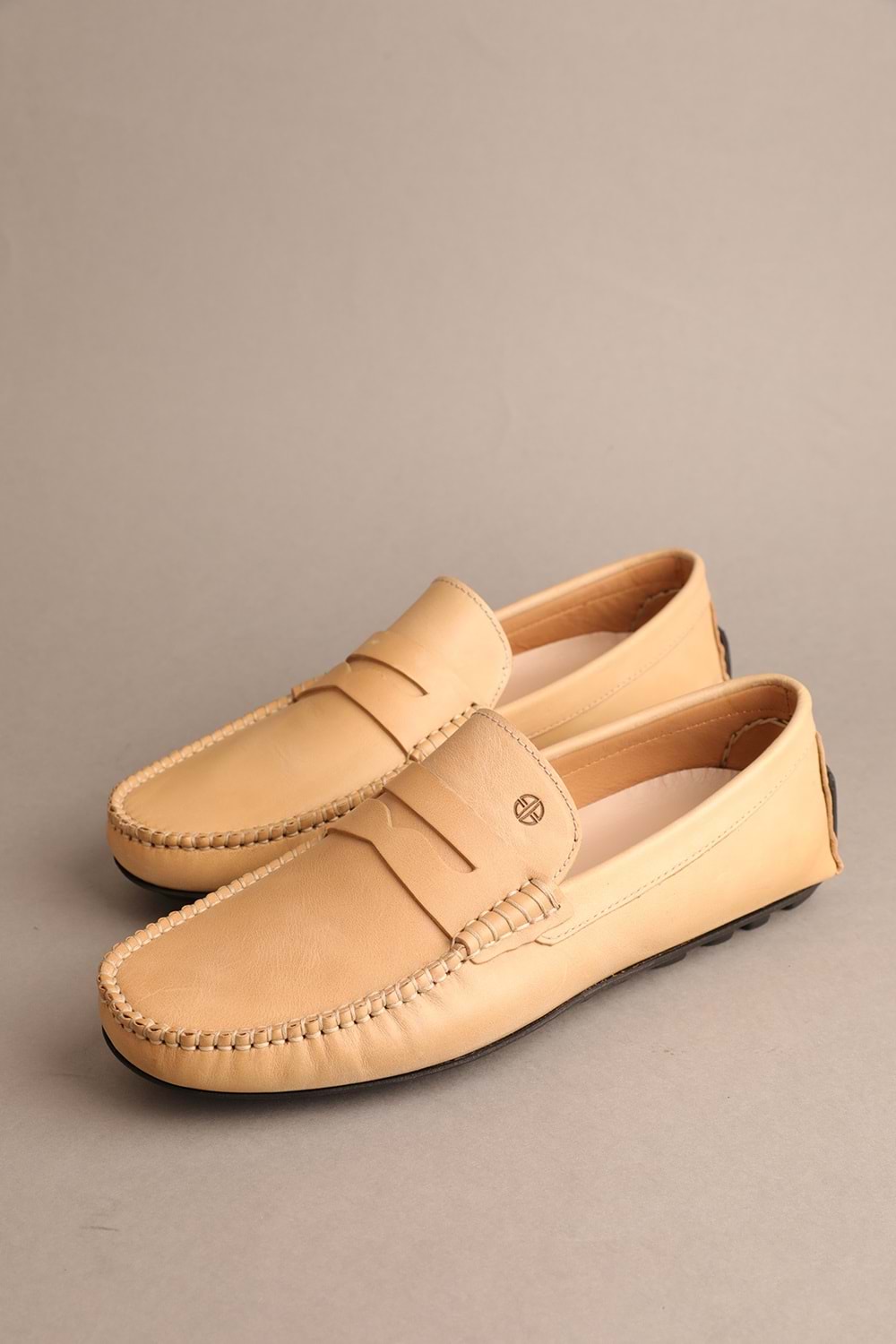 Gondol Erkek Hakiki Deri Klasik Loafer Camel 41 ttx.20186