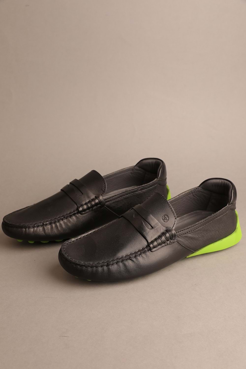 Gondol Erkek Hakiki Deri Klasik Loafer Siyah 42 ttx.606