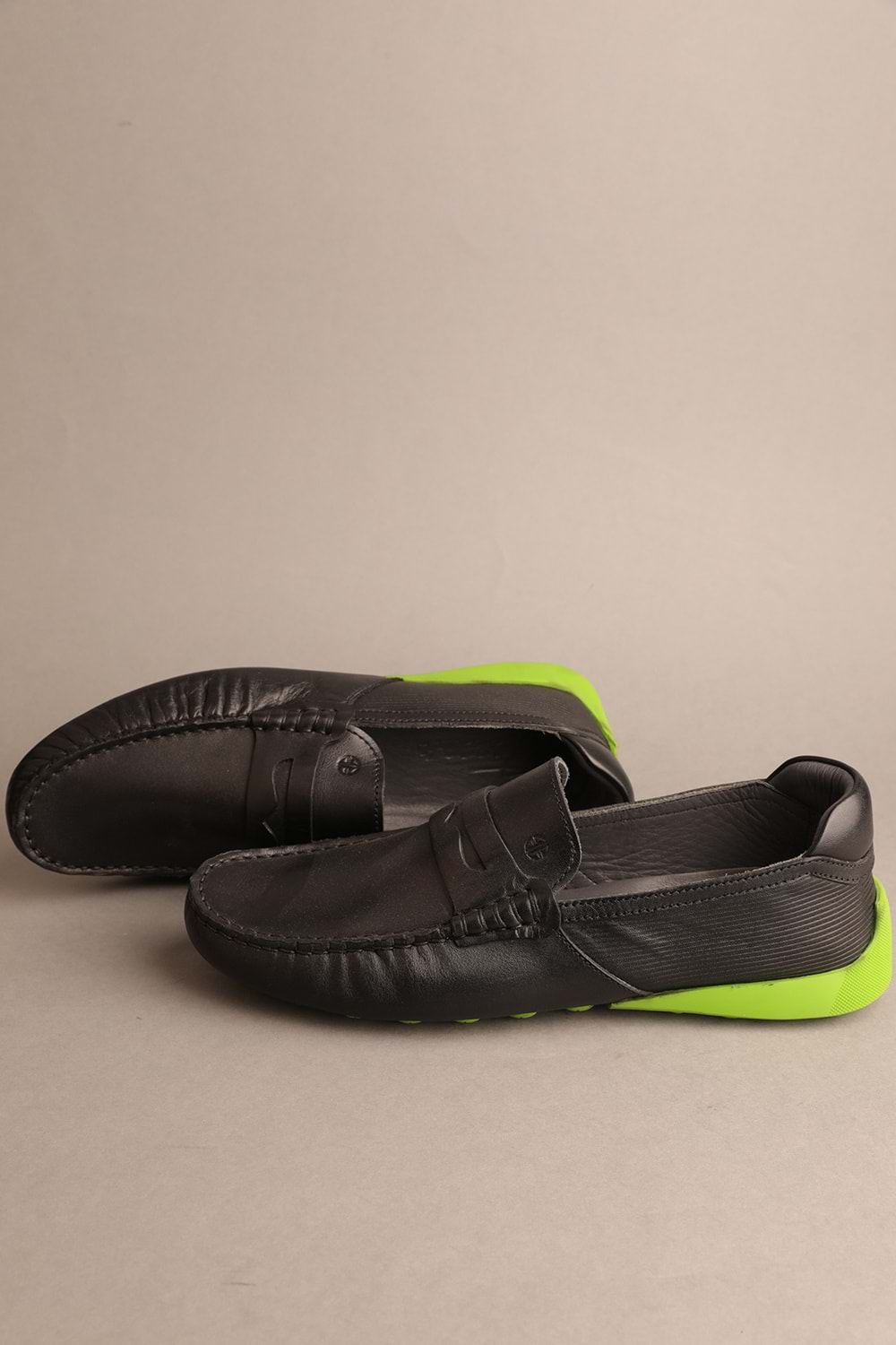 Gondol Erkek Hakiki Deri Klasik Loafer Siyah 42 ttx.606