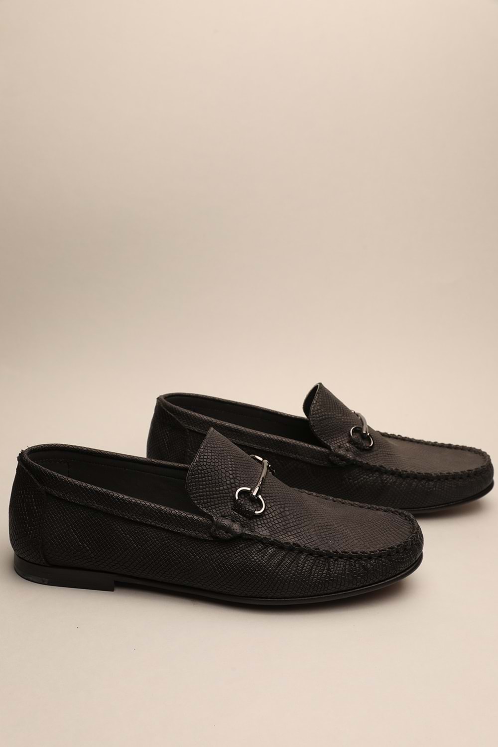 Gondol Erkek Hakiki Deri Klasik Loafer Siyah 42 ttx.625