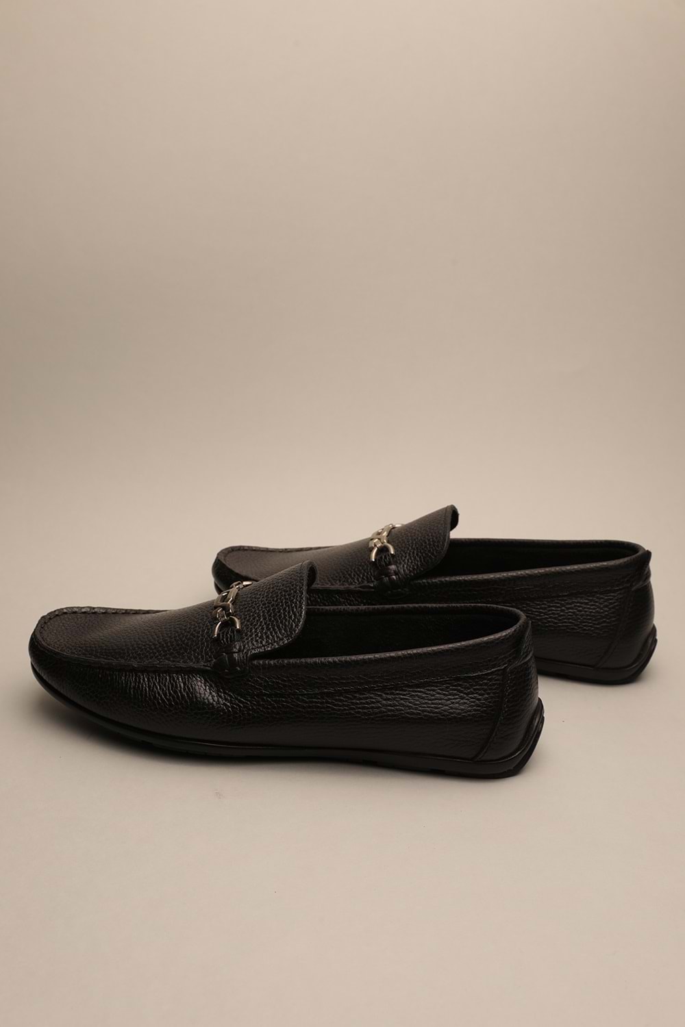 Gondol Erkek Hakiki Deri Klasik Loafer Siyah 42 ttx.643