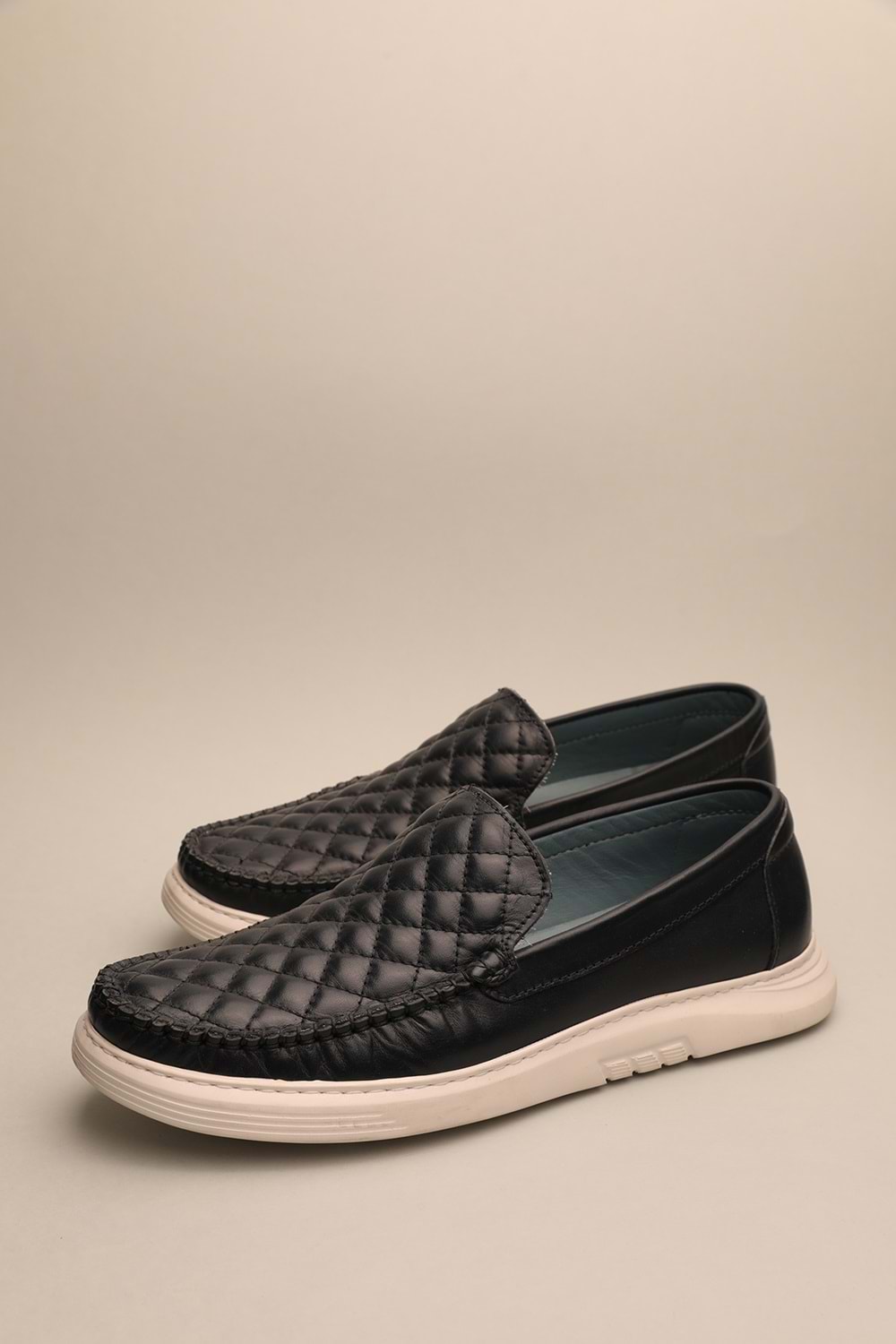 Gondol Erkek Hakiki Deri Klasik Loafer Lacivert 44 ttx.665