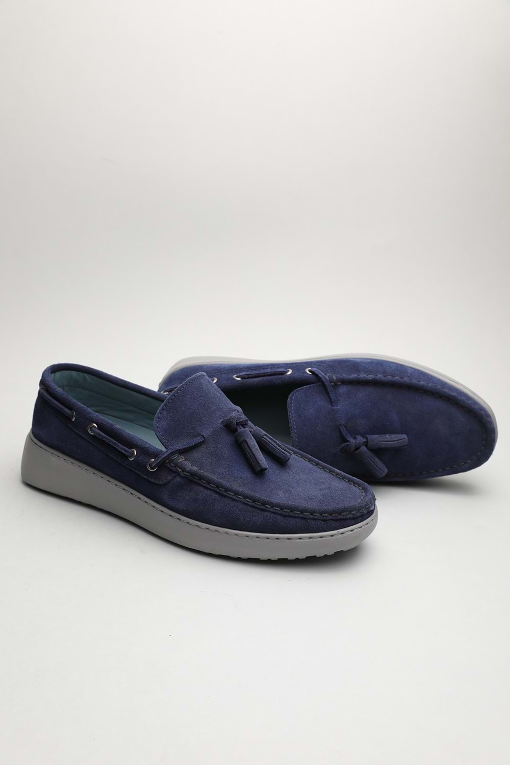 Gondol Erkek Hakiki Deri Klasik Loafer Laci Süet 42 ttx.60136